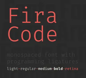 FiraCode font