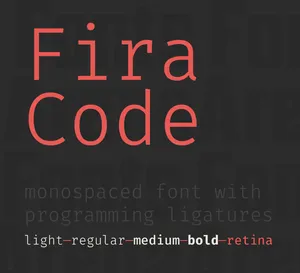 FiraCode font