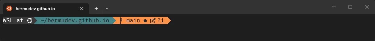 Oh My Posh Linux Setup