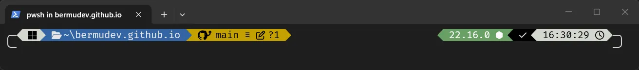 Oh My Posh Windows Setup