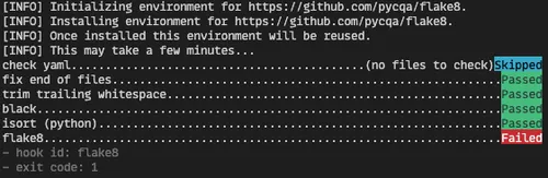 Precommit run